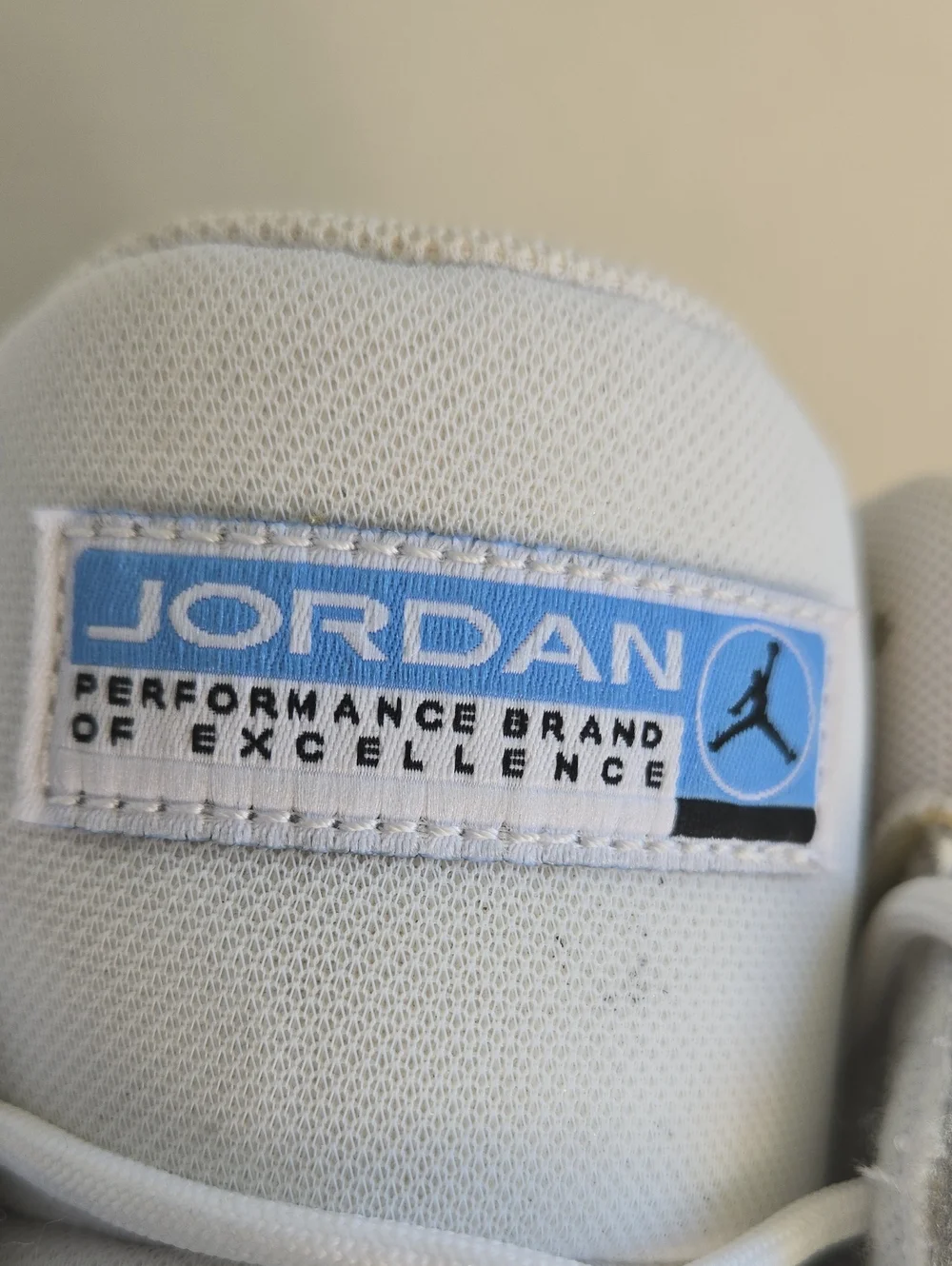 Jordan Jumpman Team II White University Blue Sneakers Men’s Size 8.5 NWOB